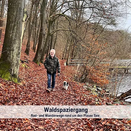 Wohlfuehlparadies Max, - Strandnah Am Plauer Mit Wlan Und Parkplatz Semesterbostad Stuer