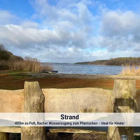 Wohlfuehlparadies Max, - Strandnah Am Plauer Mit Wlan Und Parkplatz Semesterbostad Stuer